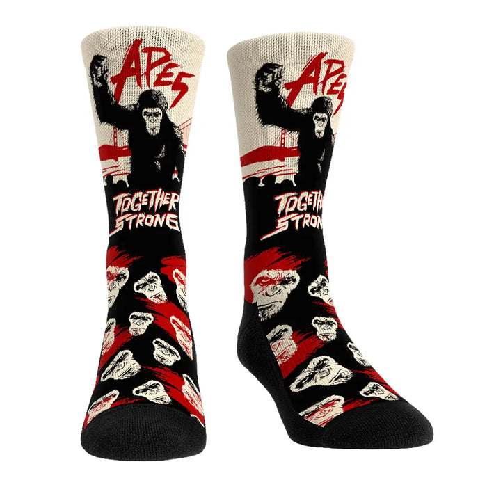 Planet of the Apes - Apes Together Strong by Rock 'Em Socks