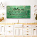 Plant Based Kitchen Sign by Tailored Canvases