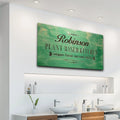 Plant Based Kitchen Sign by Tailored Canvases