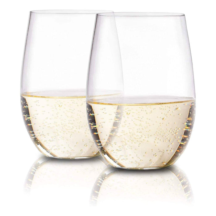Plastic Stemless Wine Glasses by En Soiree by DailySale
