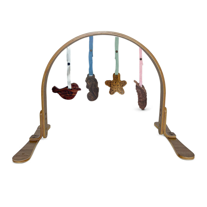 play gym | all wood - dark feather by Finn + Emma