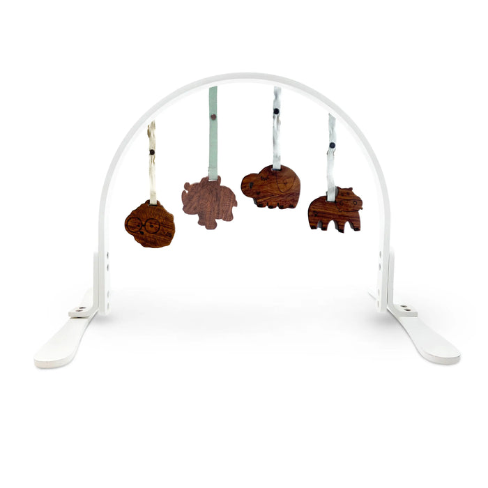 play gym | all wood - white jungle by Finn + Emma
