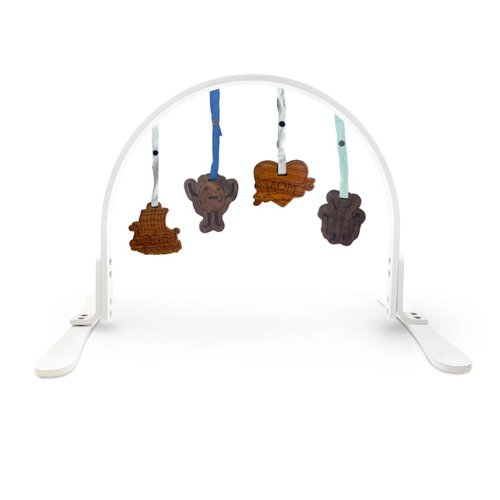 play gym | all wood - white seas by Finn + Emma