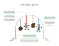 play gym | feather - natural by Finn + Emma