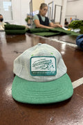 Play Tennis, Live Forever Denim-Fleece Hat by Ace The Moon