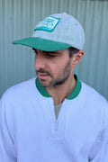 Play Tennis, Live Forever Denim-Fleece Hat by Ace The Moon
