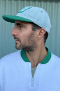 Play Tennis, Live Forever Denim-Fleece Hat by Ace The Moon