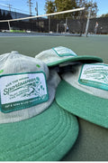 Play Tennis, Live Forever Denim-Fleece Hat by Ace The Moon