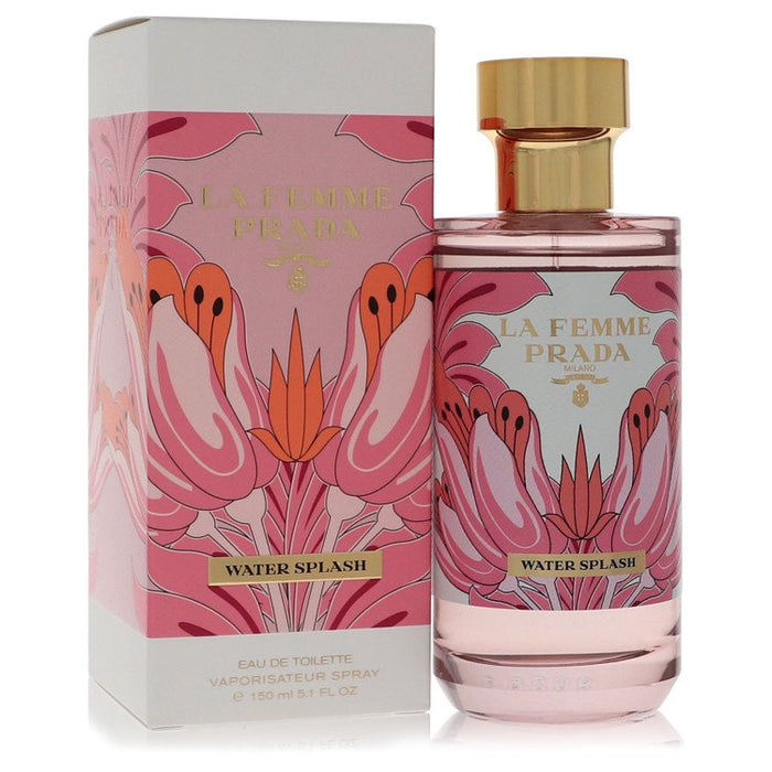 Prada La Femme Water Splash by Prada Eau De Toilette Spray 5.1 oz for Women by Avera Group