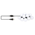 Plug-in Globe String Light Warm White Fairy Light Bulbs by DailySale