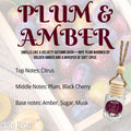 Plum & Amber Car Freshener by Wild Bear Market