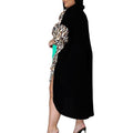 Plus Size Dress Color Block Loose Shirt Dress by DailySale