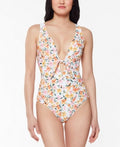 Jessica Simpson Sunset Multi Summer Dreaming One-Piece Swimsuit by Vanessa Jane