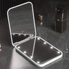 Pocket Mirror, 1X/3X Magnification LED Compact Travel Makeup Mirror