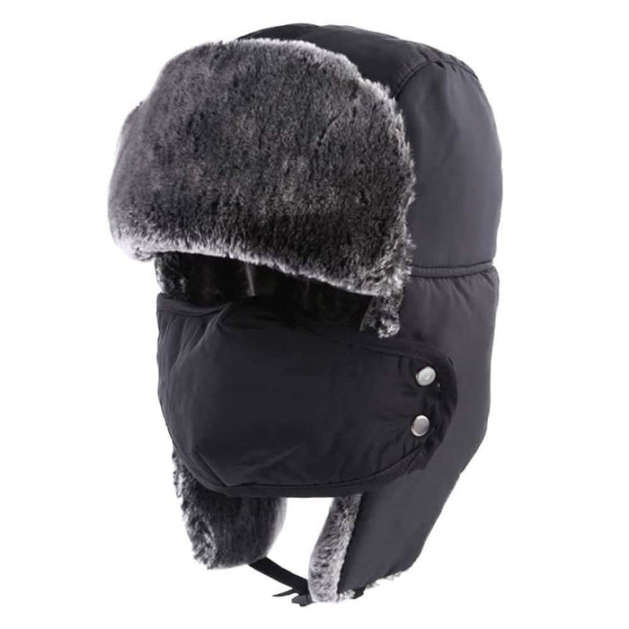 Polar Fleece Hat with Removable Face Mask by DailySale