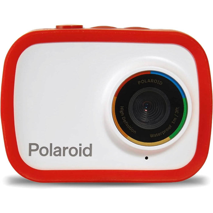 Polaroid Sport Action Camera 720p 12.1mp, Waterproof Camcorder Video Camera with Built in Rechargeable Battery and Mounting Accessories, (Refurbished) by DailySale