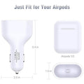 Poleet Car Charger With Charging Adapter for AirPods 1 and 2 by DailySale