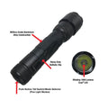 Police Force Tactical Ultra-Lite L2 LED Flashlight by DailySale