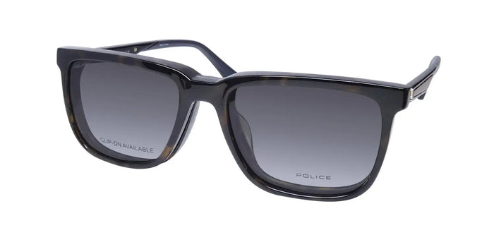 Police Vplf01 Groove 1 Clip-On Eyeglasses by ModaFrames