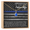 Police Wife Gemstone Necklace