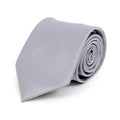Poly Solid Satin Tie by DailySale