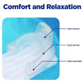 Pool Float for Adults Inflatable Lounge Chair Recliner for Swimming/Tanning by DailySale