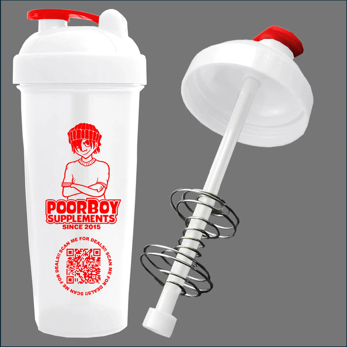 PoorBoy Shaker, 20 oz - 600ml by PoorBoySupplements.com