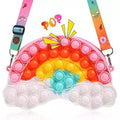 Pop Fidget Toys Rainbow Shoulder Bag by DailySale