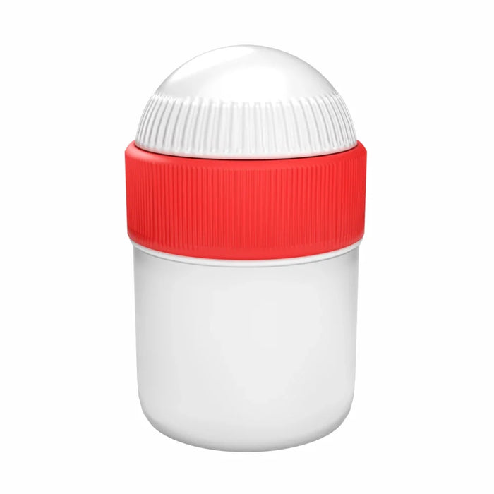 SAMIX Mixing/Dispensing Jars, 15 mL, White with Red Lid (10-Pack) by Pasteur Pharmacy