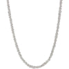 Pori Jewelers 925 Sterling Silver 2MM Twisted ROC Chain Necklace