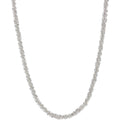 Pori Jewelers 925 Sterling Silver 2MM Twisted ROC Chain Necklace by DailySale