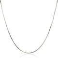 Pori Jewelers .925 Sterling Silver .7MM Magic 8 Sided Italian Snake Chain by DailySale