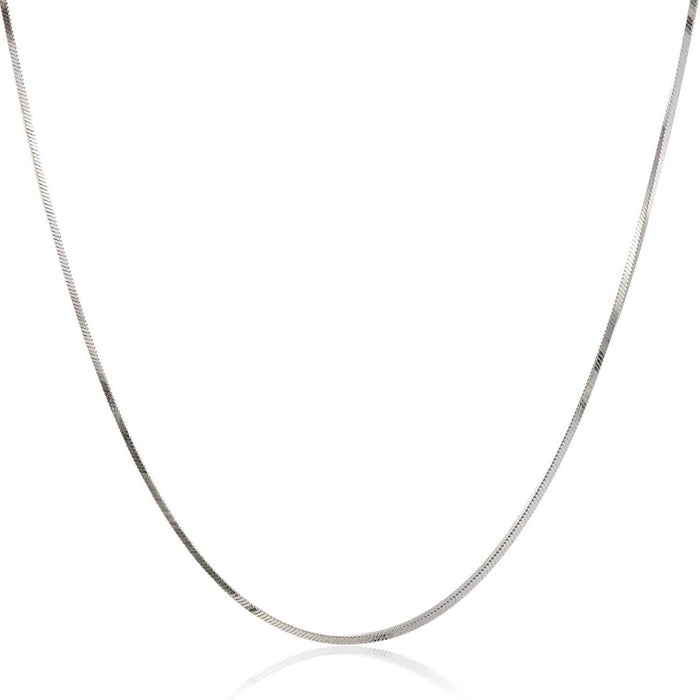 Pori Jewelers .925 Sterling Silver .7MM Magic 8 Sided Italian Snake Chain by DailySale