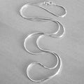 Pori Jewelers .925 Sterling Silver .7MM Magic 8 Sided Italian Snake Chain by DailySale