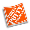 Porta Potty Foreman - Hard Hat Decal