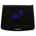 Portable 5 Fans Cooling Pad LED Light Radiator by DailySale