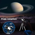 Portable Astronomical 150X Telescope 70mm Aperture Telescope Monocular With Tripod by DailySale