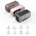 Portable Bluetooth Speaker Mirror Alarm Clock by DailySale