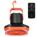 Portable Camping Lantern Fan 10000mAh Battery Powered with 4 Light Modes by DailySale