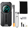 Portable Car Compressor Wireless Electric Air Pump 150 PSI with LED Light by DailySale