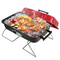 Portable Charcoal Tabletop Grill with Lid by DailySale