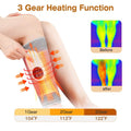 Portable Cordless Rechargeable Air Leg Compression Massage Adjustable Wrap with 3 Modes Intensities Heating Function by DailySale