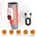 Portable Cordless Rechargeable Air Leg Compression Massage Adjustable Wrap with 3 Modes Intensities Heating Function by DailySale