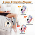 Portable Cordless Rechargeable Air Leg Compression Massage Adjustable Wrap with 3 Modes Intensities Heating Function by DailySale