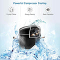 Portable Countertop Clear Ice Maker Stainless Steel Ice Maker by DailySale