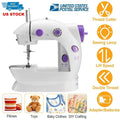Portable Electric Sewing Machine w/ Foot Pedal LED Light by DailySale