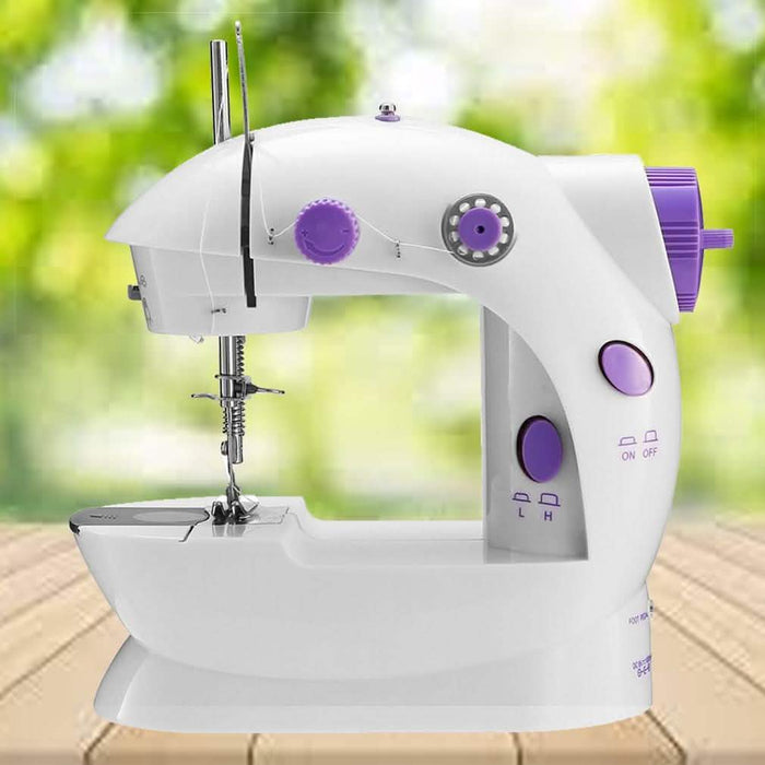 Portable Electric Sewing Machine w/ Foot Pedal LED Light by DailySale