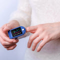 Portable Fingertip Pulse Oxygen Sugar Blood Oximeter Monitor by DailySale