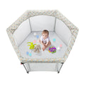 Portable Folding Playard for Babies, Toddler Indoor & Outdoor Play by DailySale