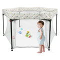 Portable Folding Playard for Babies, Toddler Indoor & Outdoor Play by DailySale
